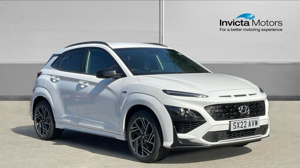 Hyundai Kona N Line SX22AVW White
