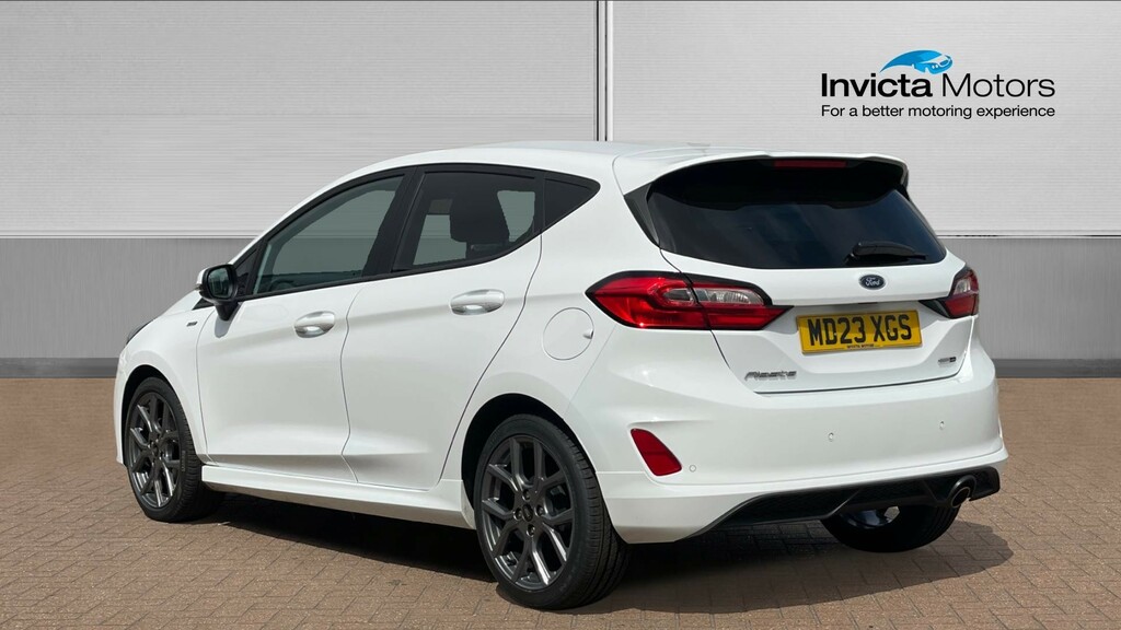Ford Fiesta St-line MD23XGS White #5