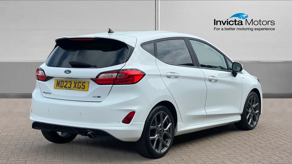 Ford Fiesta St-line MD23XGS White #3