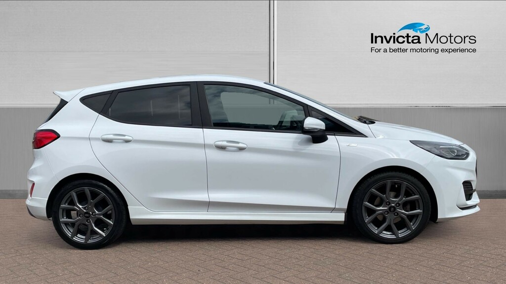Ford Fiesta St-line MD23XGS White #2