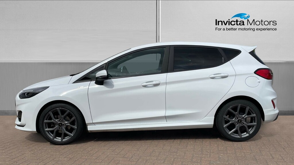 Ford Fiesta St-line MD23XGS White #6