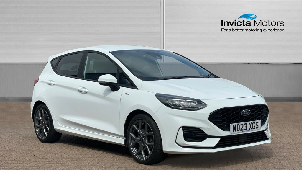 Ford Fiesta St-line White