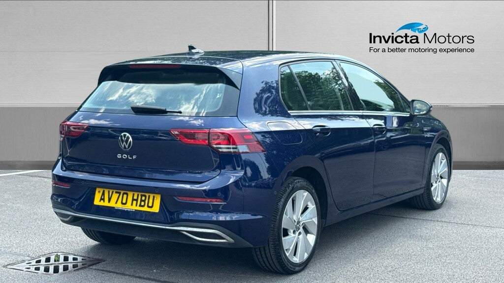 Volkswagen Golf Style Blue #3