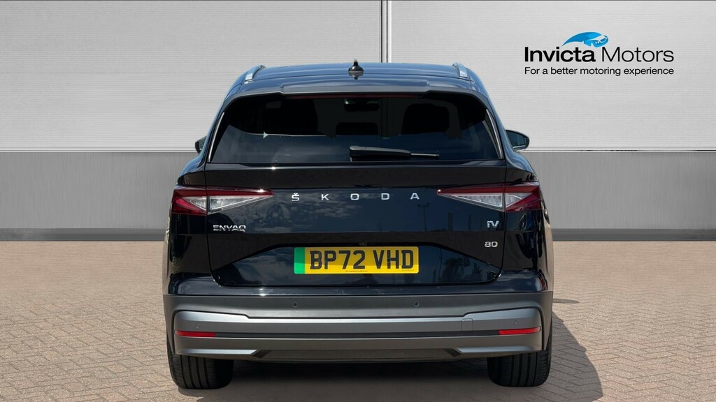 Skoda ENYAQ 80 Ecosuite Black #4