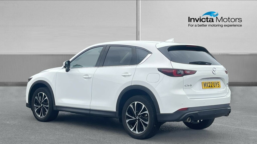 Mazda CX-5 Sport White #5