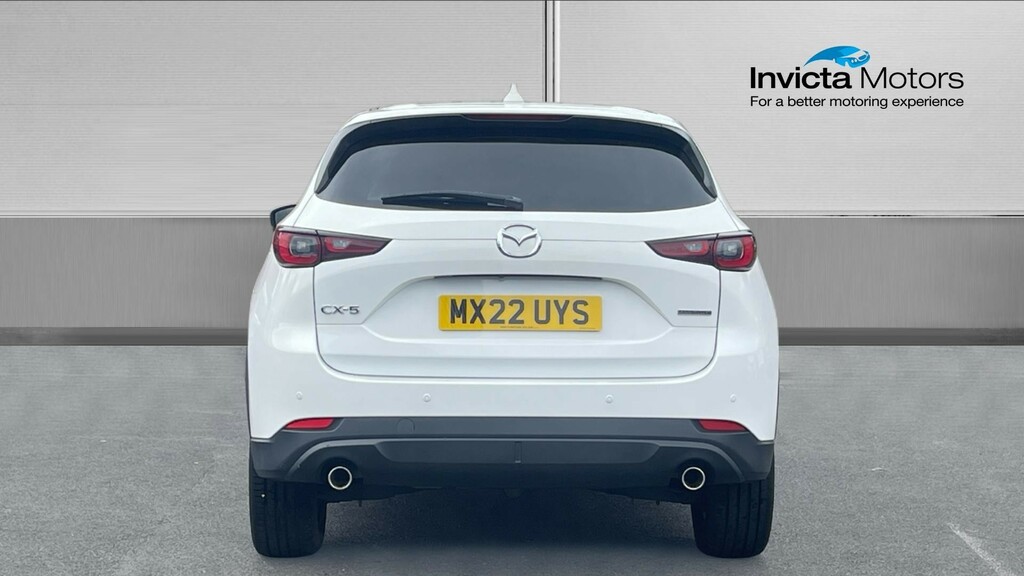 Mazda CX-5 Sport White #4
