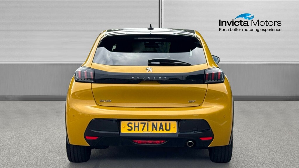 Peugeot 208 Gt Yellow #4