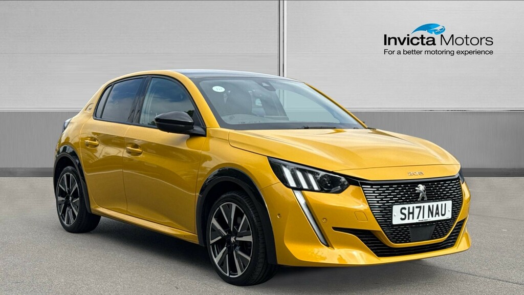 Peugeot 208 Gt Yellow