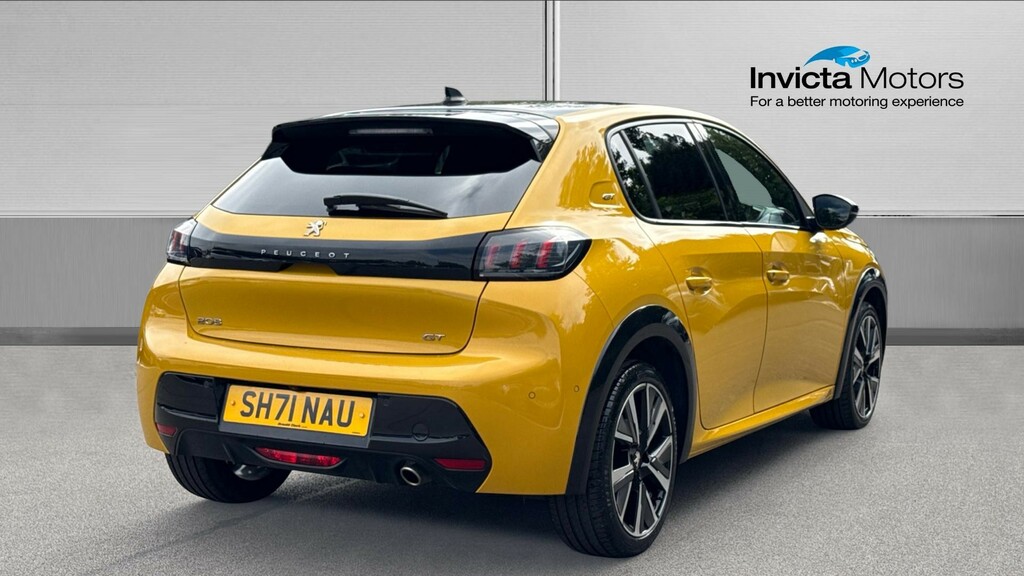 Peugeot 208 Gt Yellow #3