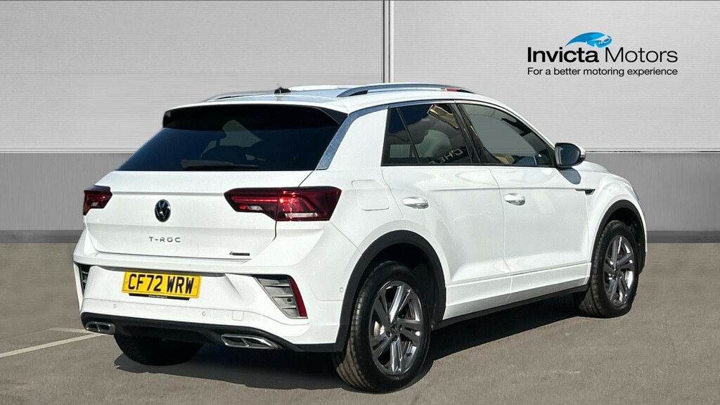 Volkswagen T-Roc 4 Motion R-line CF72WRW White #3