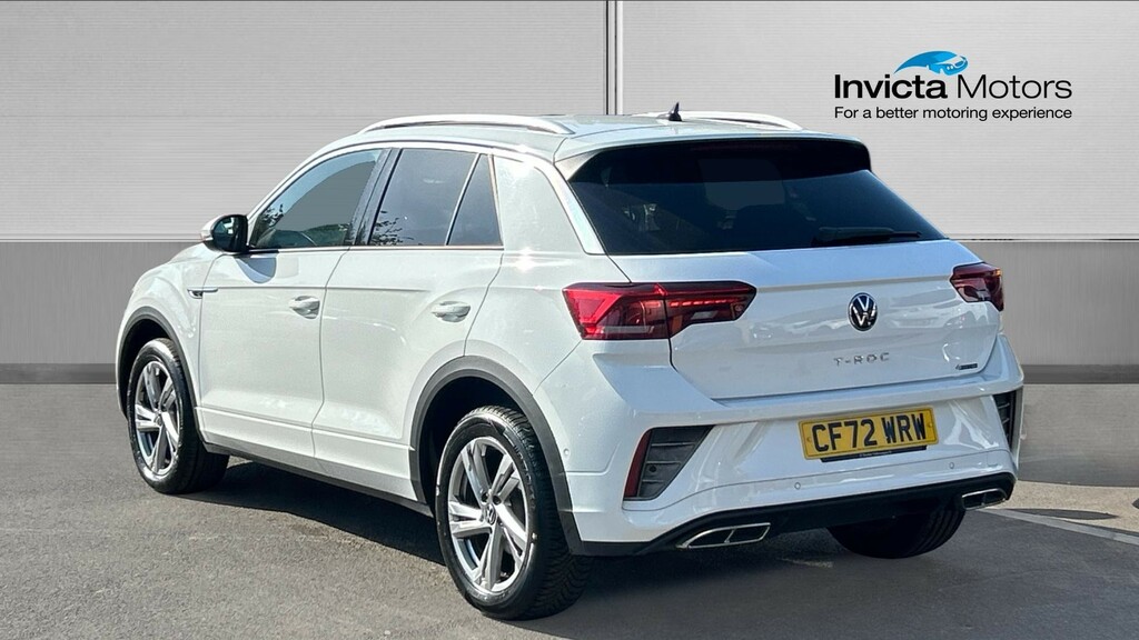 Volkswagen T-Roc 4 Motion R-line CF72WRW White #5