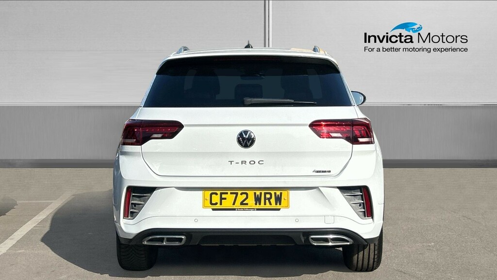 Volkswagen T-Roc 4 Motion R-line CF72WRW White #4