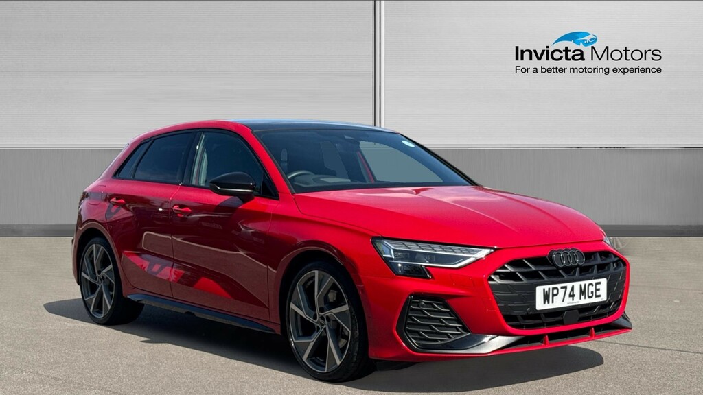 Audi A3 Black Edition Red