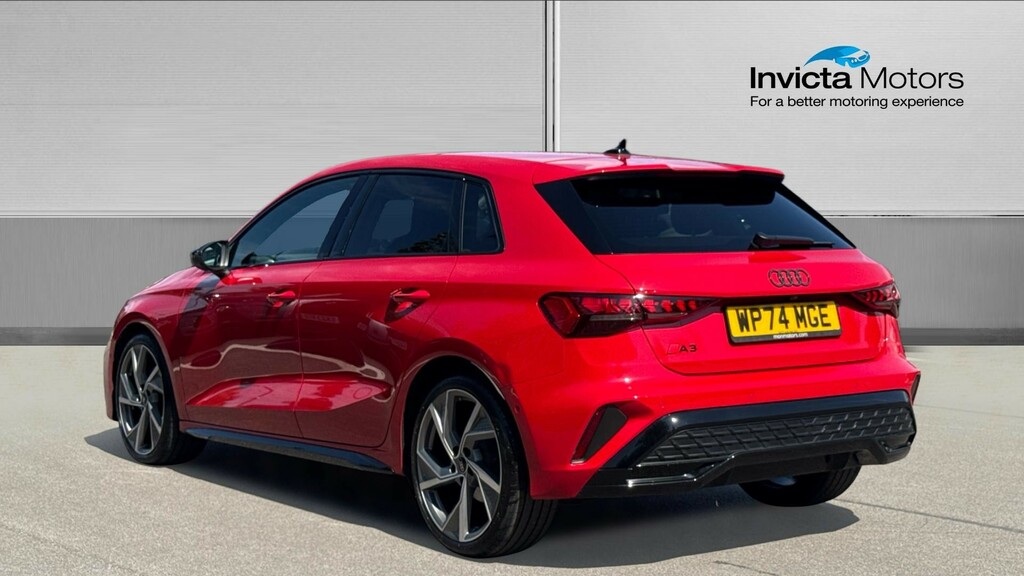 Audi A3 Black Edition WP74MGE Red #5