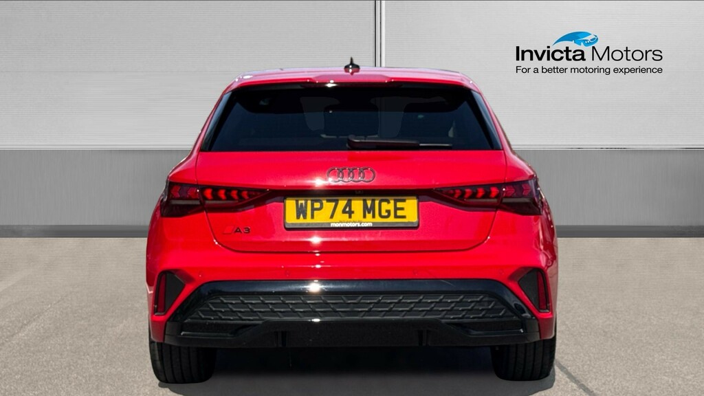 Audi A3 Black Edition WP74MGE Red #4