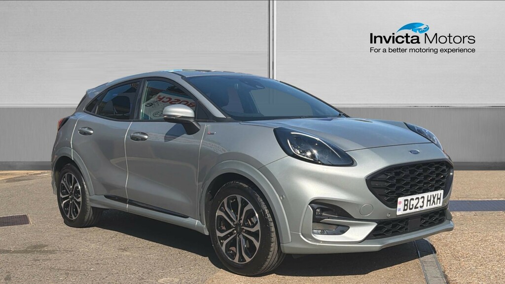 Ford Puma St-line Silver