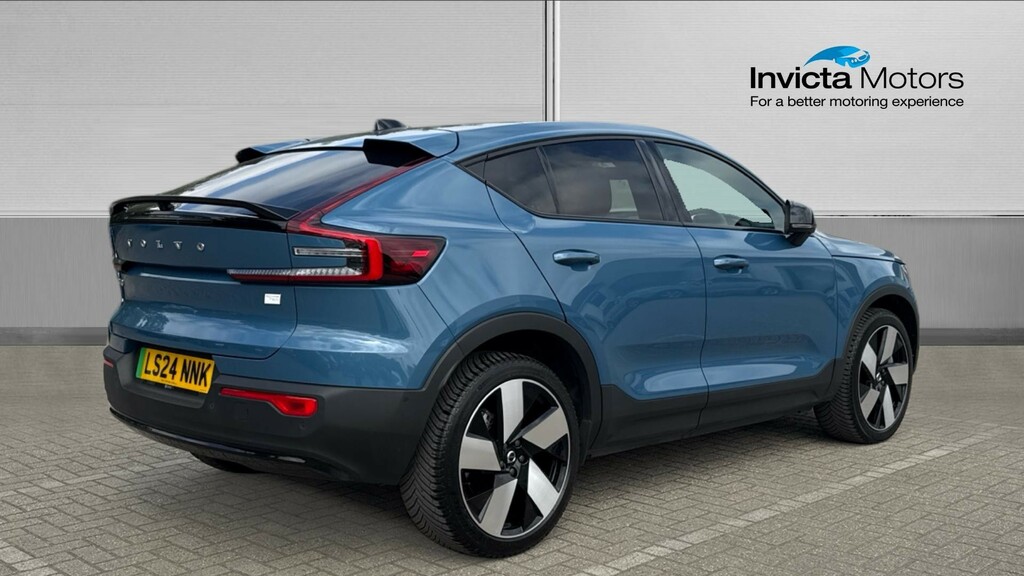 Volvo C40 Recharge Twin Ultimate Awd Blue #3