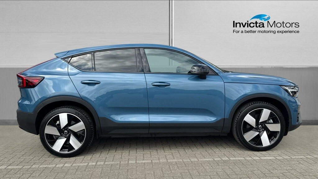 Volvo C40 Recharge Twin Ultimate Awd Blue #2