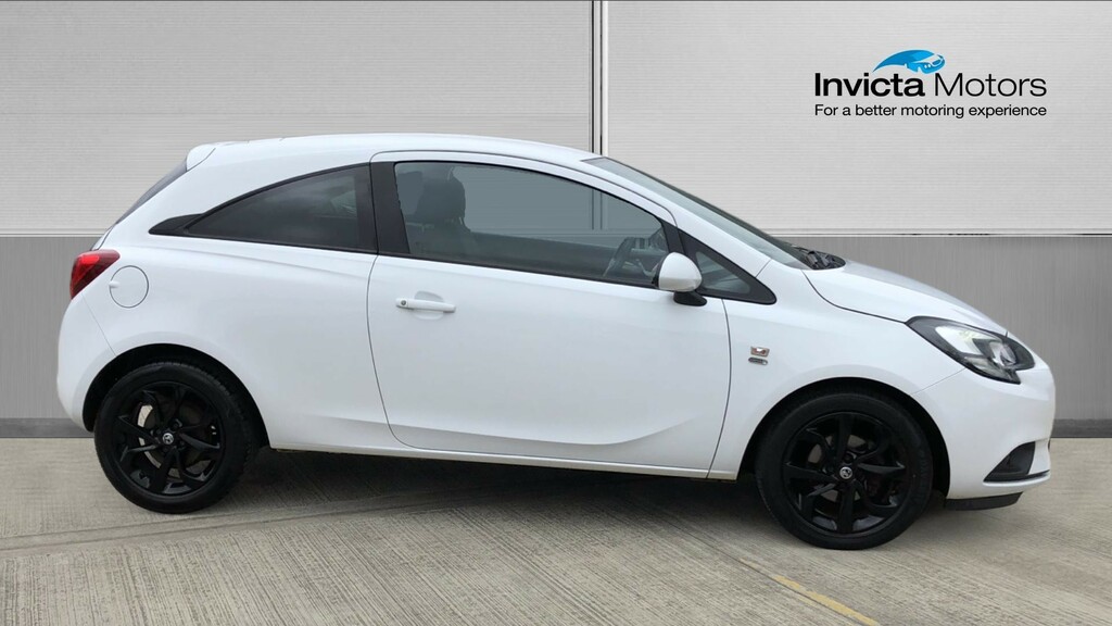 Vauxhall Corsa Griffin LM69EHK White #2