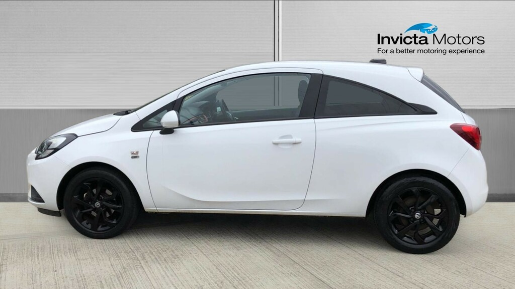 Vauxhall Corsa Griffin LM69EHK White #6