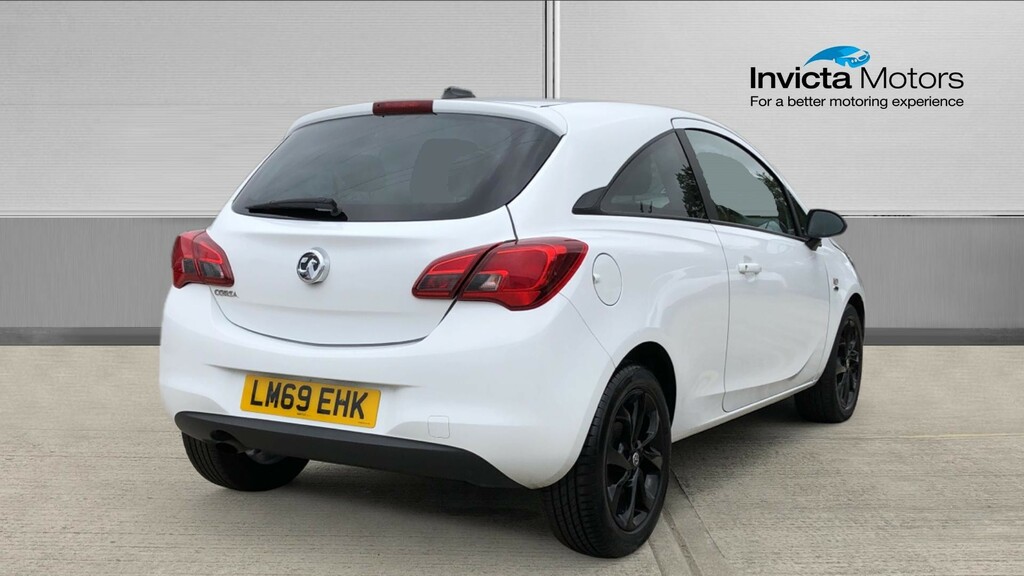 Vauxhall Corsa Griffin LM69EHK White #3