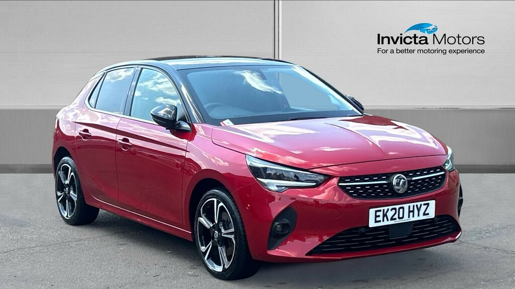 Vauxhall Corsa Elite Nav Premium EK20HYZ Red