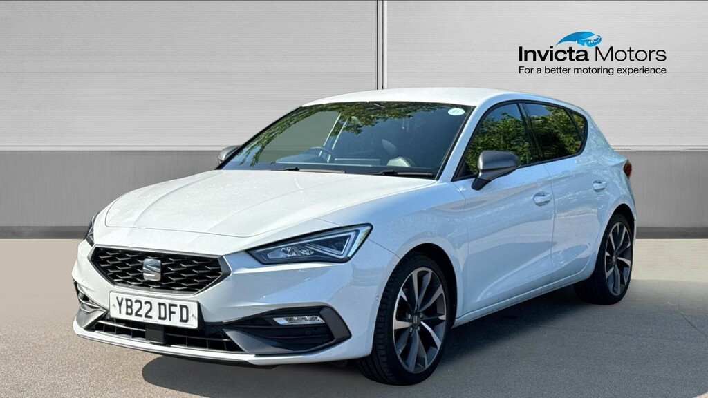Seat Leon Fr Sport White #6