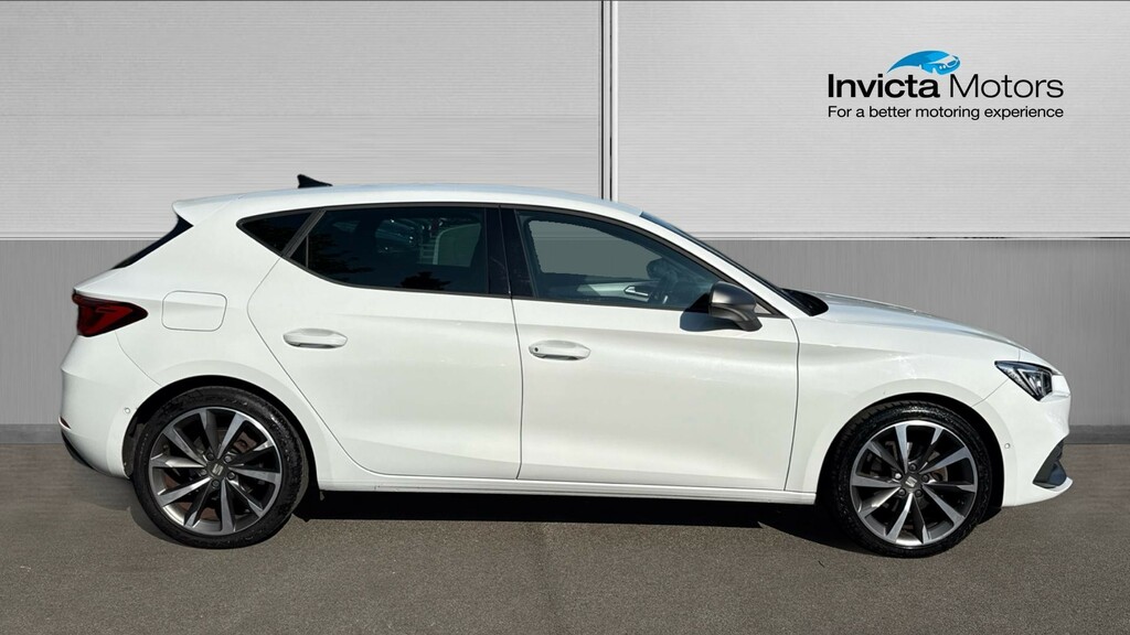 Seat Leon Fr Sport White #2