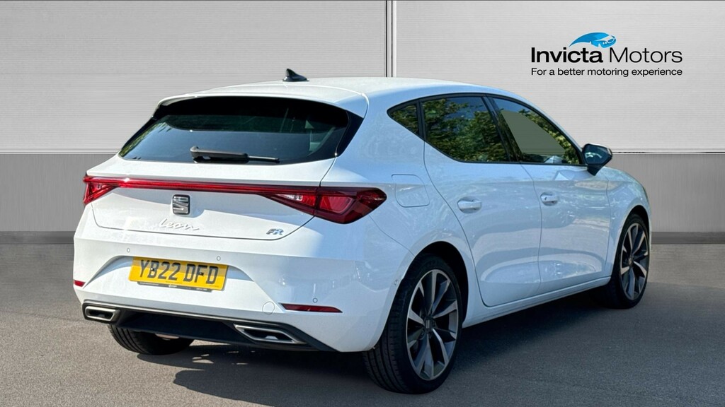 Seat Leon Fr Sport White #3