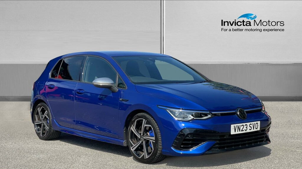 Volkswagen Golf R Blue