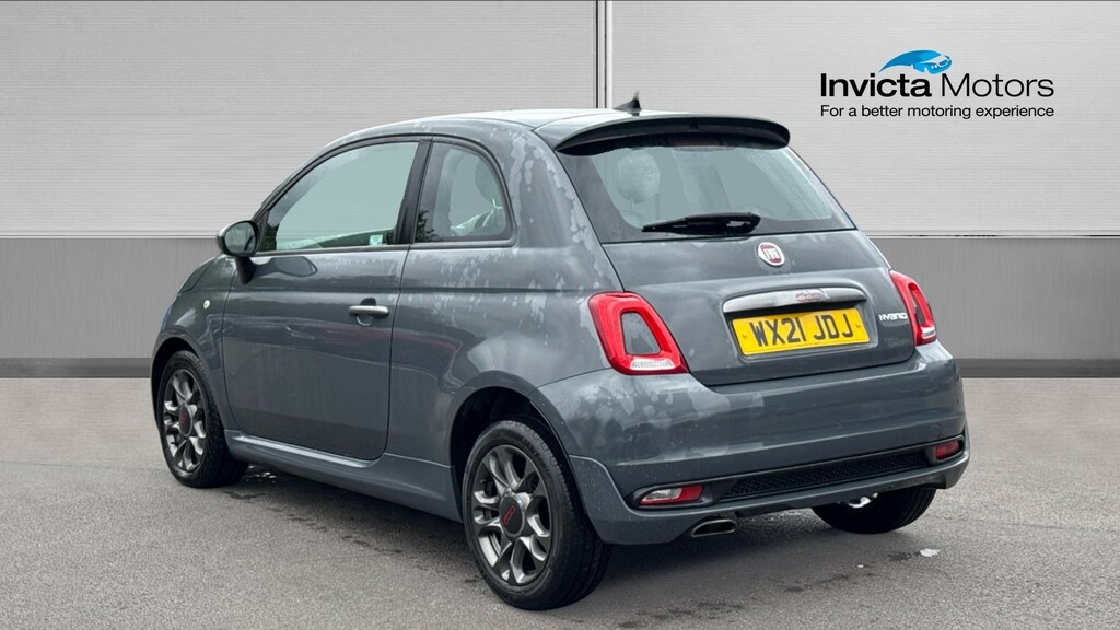 Fiat 500 Sport WX21JDJ Grey #5