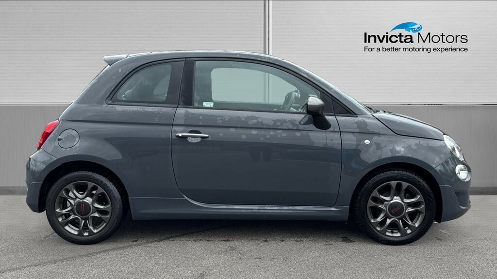 Fiat 500 Sport WX21JDJ Grey #2