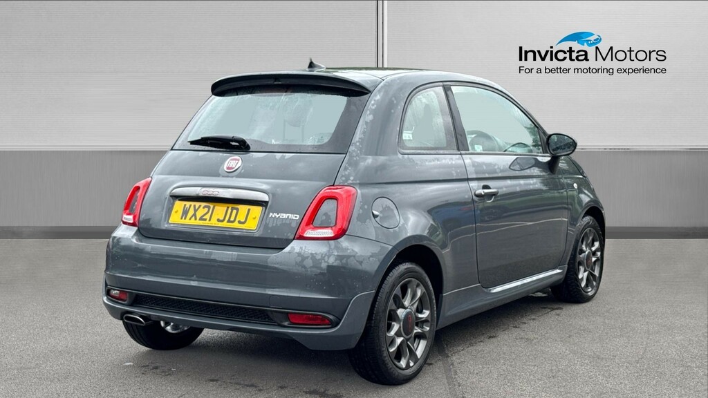 Fiat 500 Sport WX21JDJ Grey #3