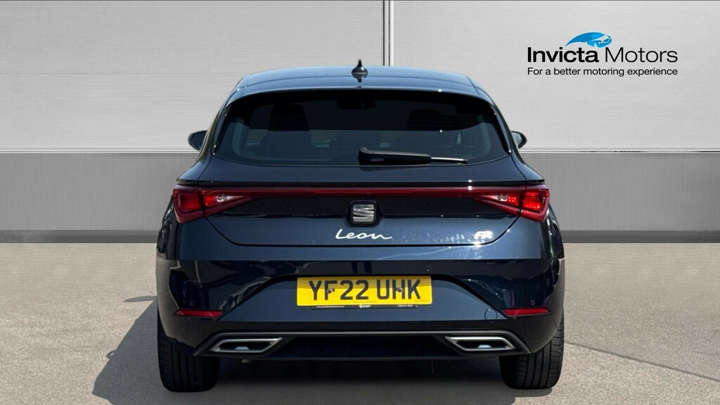 Seat Leon Fr Sport YF22UHK Blue #4
