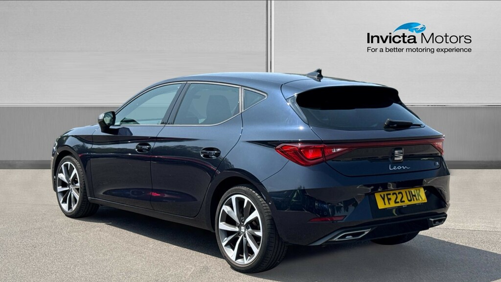 Seat Leon Fr Sport YF22UHK Blue #5