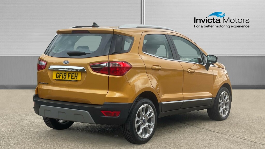 Ford Ecosport Titanium Yellow #3