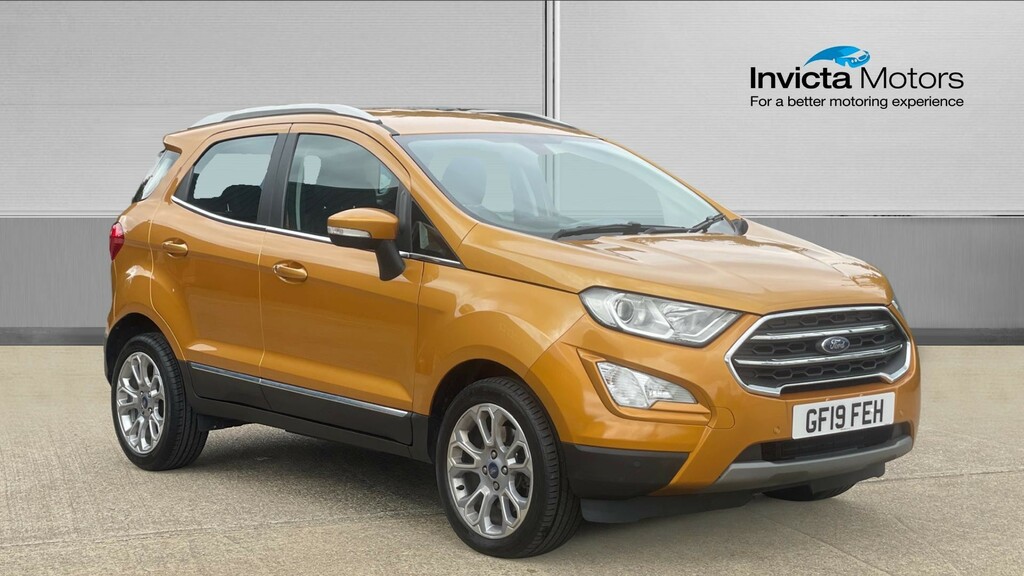 Ford Ecosport Titanium Yellow