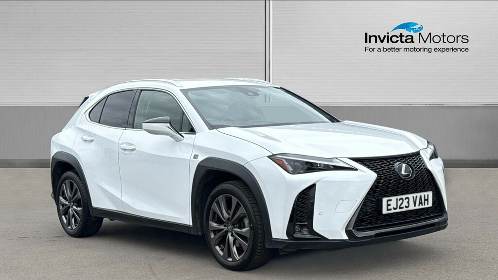 Lexus UX F-sport Design White