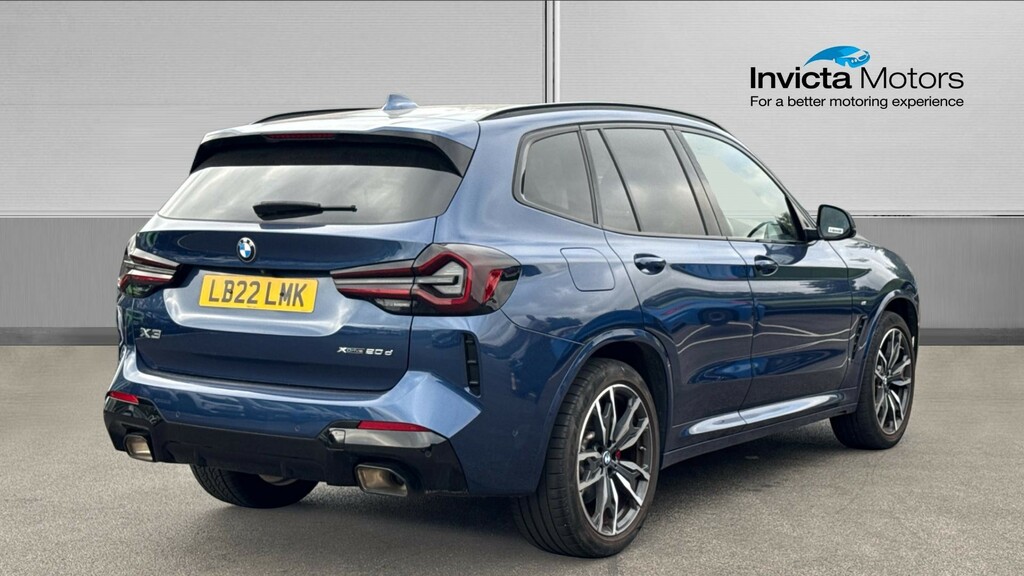 BMW X3 M Sport Blue #3
