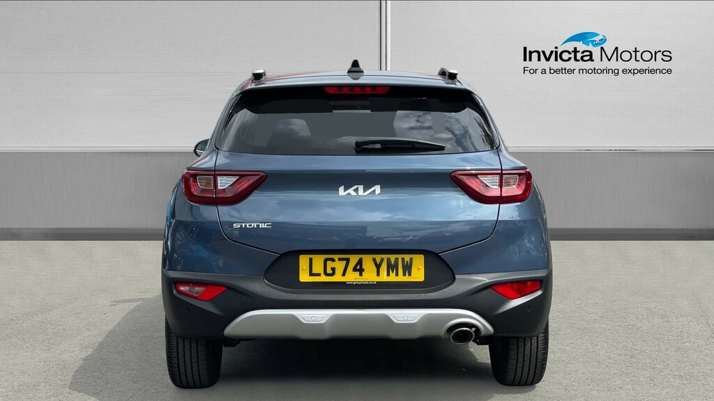 Kia Stonic Shadow Blue #4