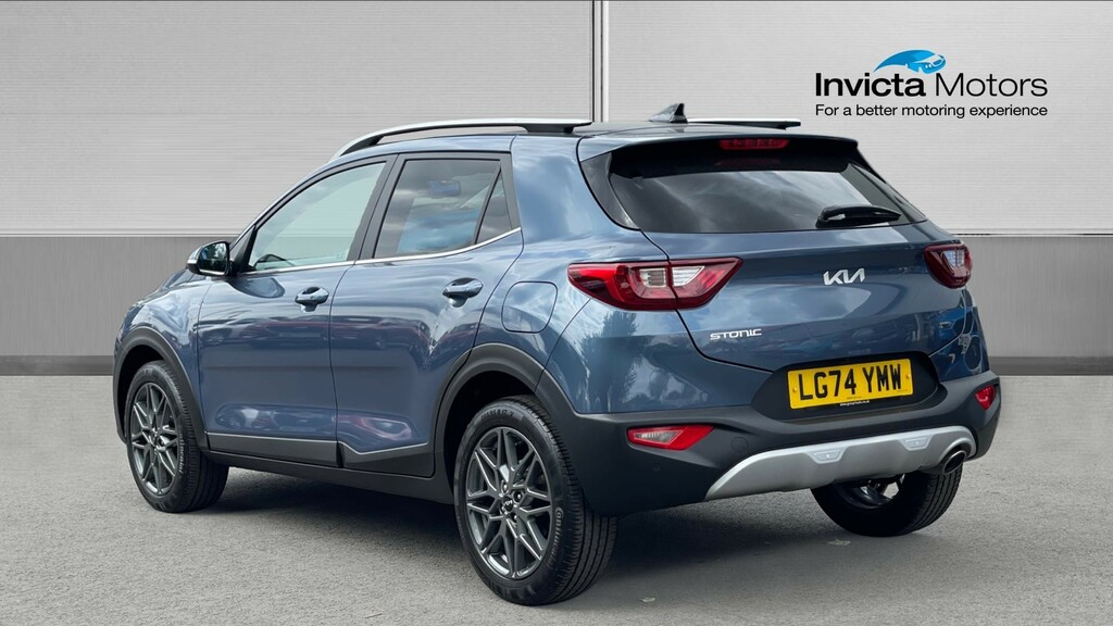 Kia Stonic Shadow Blue #5
