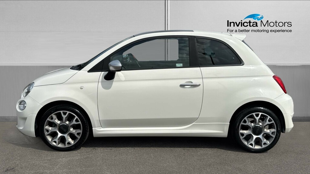 Fiat 500 Rock Star White #6