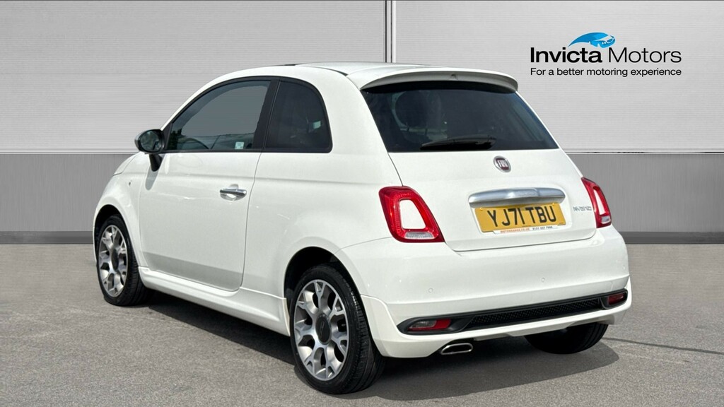 Fiat 500 Rock Star White #5