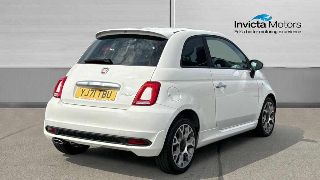 Fiat 500 Rock Star White #3