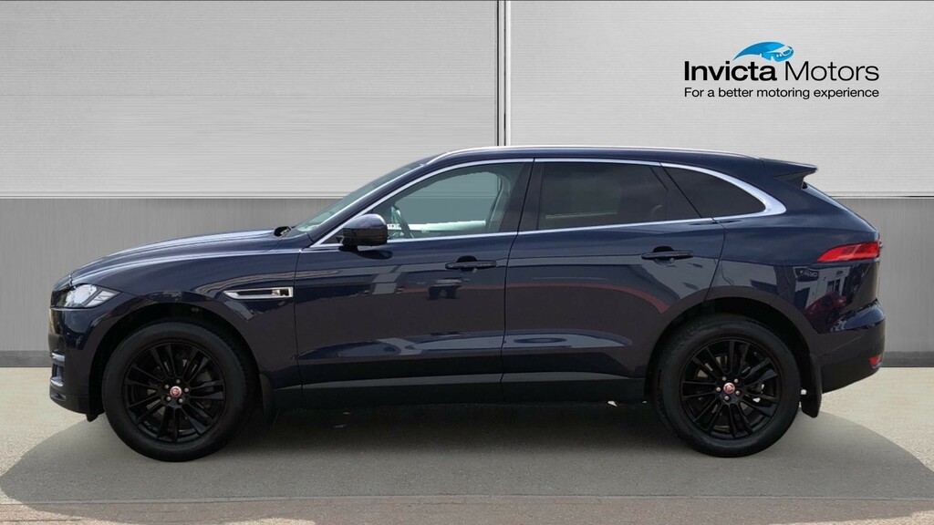 Jaguar F-Pace Portfolio Blue #6