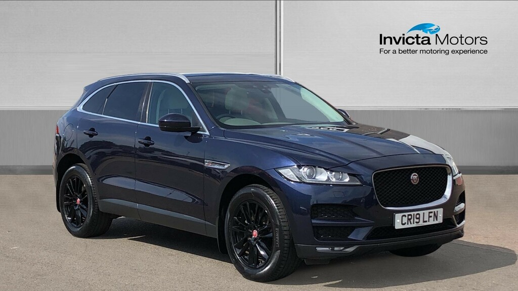 Jaguar F-Pace Portfolio Blue