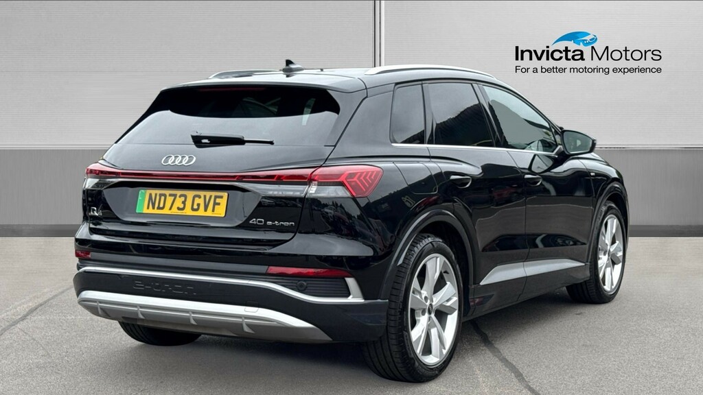 Audi Q4 E Tron S Line Black #3