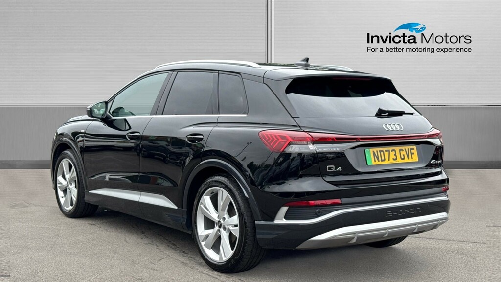 Audi Q4 E Tron S Line Black #5