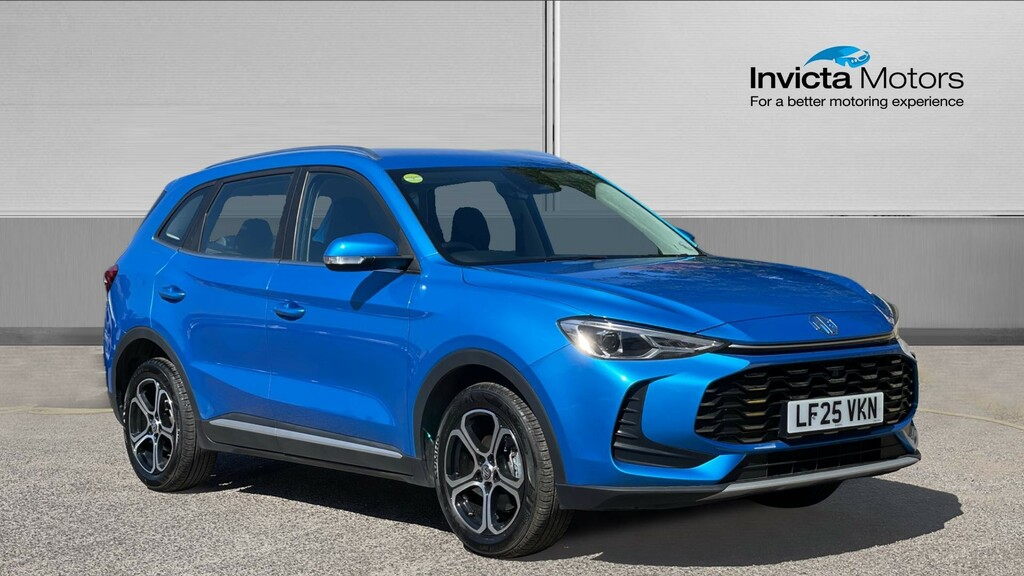 MG ZS Se Blue
