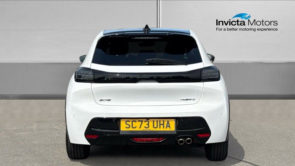 Peugeot 208 Gt White #4